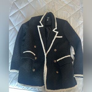 AQUA tweed like blazer